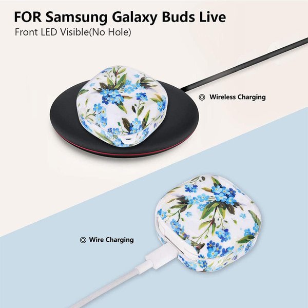 Galaxy Buds2 Pro (2022) / Buds 2 (2021) / Buds Pro (2021) / Buds Live (2020) �б� ������ �쥪�ѡ��� �ҥ祦�� ����ӥ��� ����饯���� �Хå� �磻��쥹����ۥ� ��Ǽ ���С� �ɿ� �׷�ۼ� ����̤ȯ��