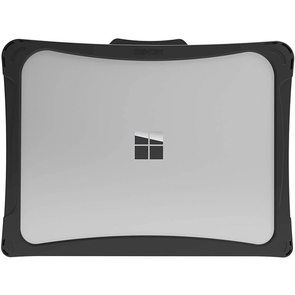 サーフェス Surface Laptop Go 12.4インチ ケース カバー ブラック ミリタリースペック 衝撃吸収 ラップトップケース 日本未発売