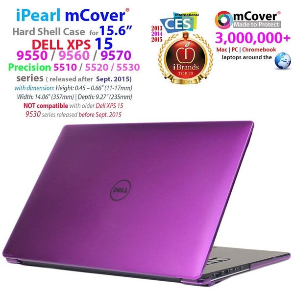 mCover iPearl V[Y Dell f XPS 15 9550/9560/9570 / Precision 5510/5520/5530V[Yi15.6C`jΉ P[Xbp[v