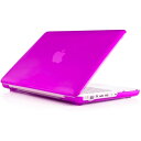 mCover iPearl シリーズ MacBook(13インチ / A1342 ホワイトボディ)対応 ノートパソコン ハード シェル ケース |パープル