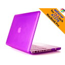 mCover iPearl シリーズ MacBook Pro(アルミニウム製ボディ 13インチ)対応 ノートパソコン ハード シェル ケース |パープル