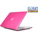 mCover iPearl シリーズ MacBook Pro(13.3インチRetinaディスプレイ搭載)対応 ノートパソコン ハード シェル ケース |ピンク