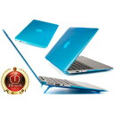 mCover iPearl シリーズ MacBook Air(11.6インチ A1370 / A1465)対応 ノートパソコン ハード シェル ケース |アクア