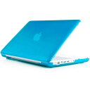 mCover iPearl シリーズ MacBook(13インチ / A1342 ホワイトボディ)対応 ノートパソコン ハード シェル ケース |アクア