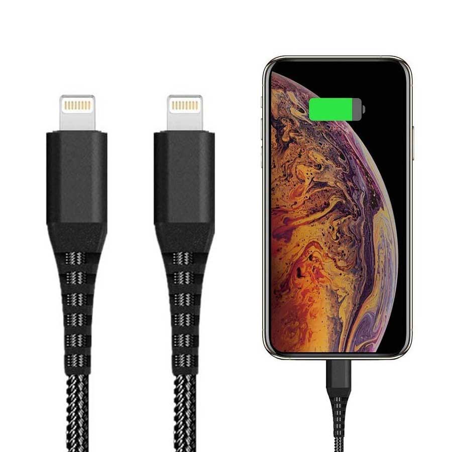 即納 iPhone/iPad/iPod 対応 ケーブル 充電ケーブル ライトニングケーブル 1m x 2本セット/ブラック 急速充電 データ転送 lightning