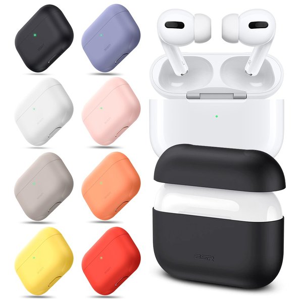 即納 ESR AirPods Pro エアーポッズ プロ専用 BreezePlus キャリングケース シリコンカバー 収納ケース 耐衝撃 新型 APPLE アッ...