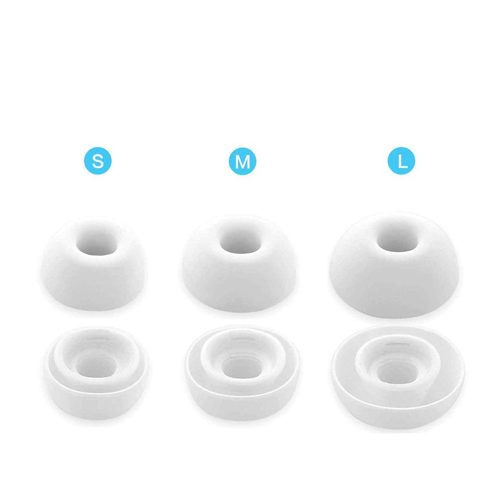 ¨Ǽ AirPods Pro �����ݥå� �ץ��б� ���ꥳ�� ���䡼�ԡ��� ���䡼���å� ����ۥ󥫥С� S/M/L ����1�ڥ� �ۥ磻�� ����̤ȯ�� �ݥ���Ⱦò�