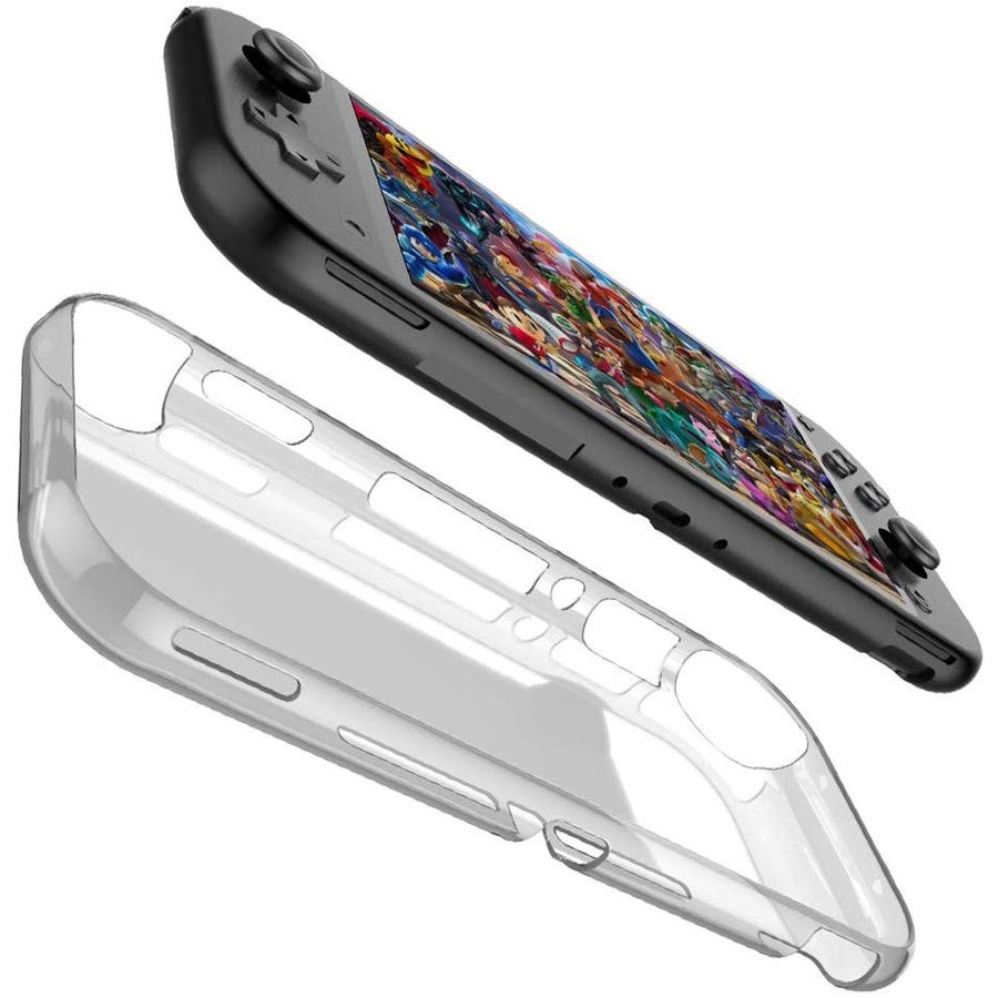 即納 ニンテンドー スイッチライト ケース Nintendo Switch Lite バンパー クリア 透明 衝撃吸収 保護カバー TPU ソフトケース あつ森...