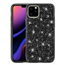iPhone 12/12Pro/11/11Pro/11ProMax OXA ケース スパンコール/ブラック グリッター ラメ Qi充電 ワイヤレス充電 アイフォ...
