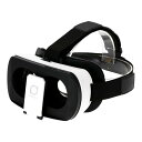 即納 iPhone/android スマホ対応 VRゴーグル VRヘッドセット VRヘッドマウントディスプレイ 3D/ブラック/ホワイト