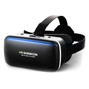 即納 iPhone/android スマホ対応 VRゴーグル VRヘッドセット VRヘッドマウントディスプレイ 3D 軽量型 1080PHD画質 Bluetoothコントローラ付 日本未発売