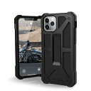 即納 URBAN ARMOR GEAR UAG iPhone 11/11Pro/11ProMax ケース MONARCH モナーク/ブラック 対衝撃 ミルスペッ...