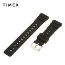 即納 TIMEX タイメックス メンズ 腕時計 20mm 交換用 ベルト 替え バンド ブラック Q7B725 海外モデル