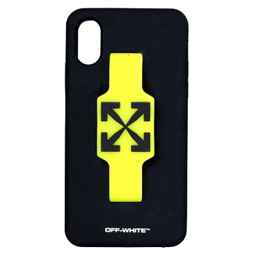 即納 OFF-WHITE オフホワイト iPhone X/XS Max ケース FINGER GRIP ブラック スマホケース カバー 海外直輸入 正規品