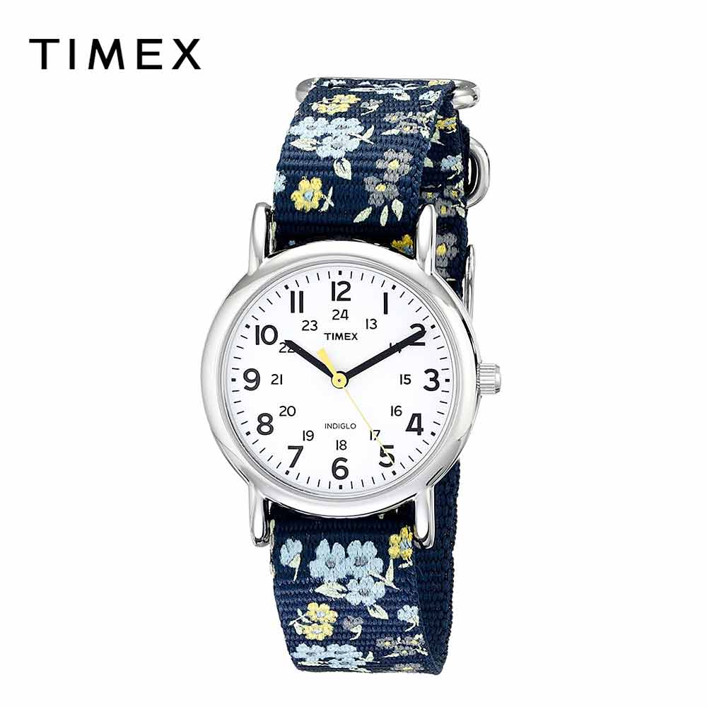 タイメックス 即納 TIMEX タイメックス レディース 腕時計 WEEKENDER ウィークエンダー 31mm 花柄 フラワー ブルーフローラル T2P370 海外モデル 当店1年保証