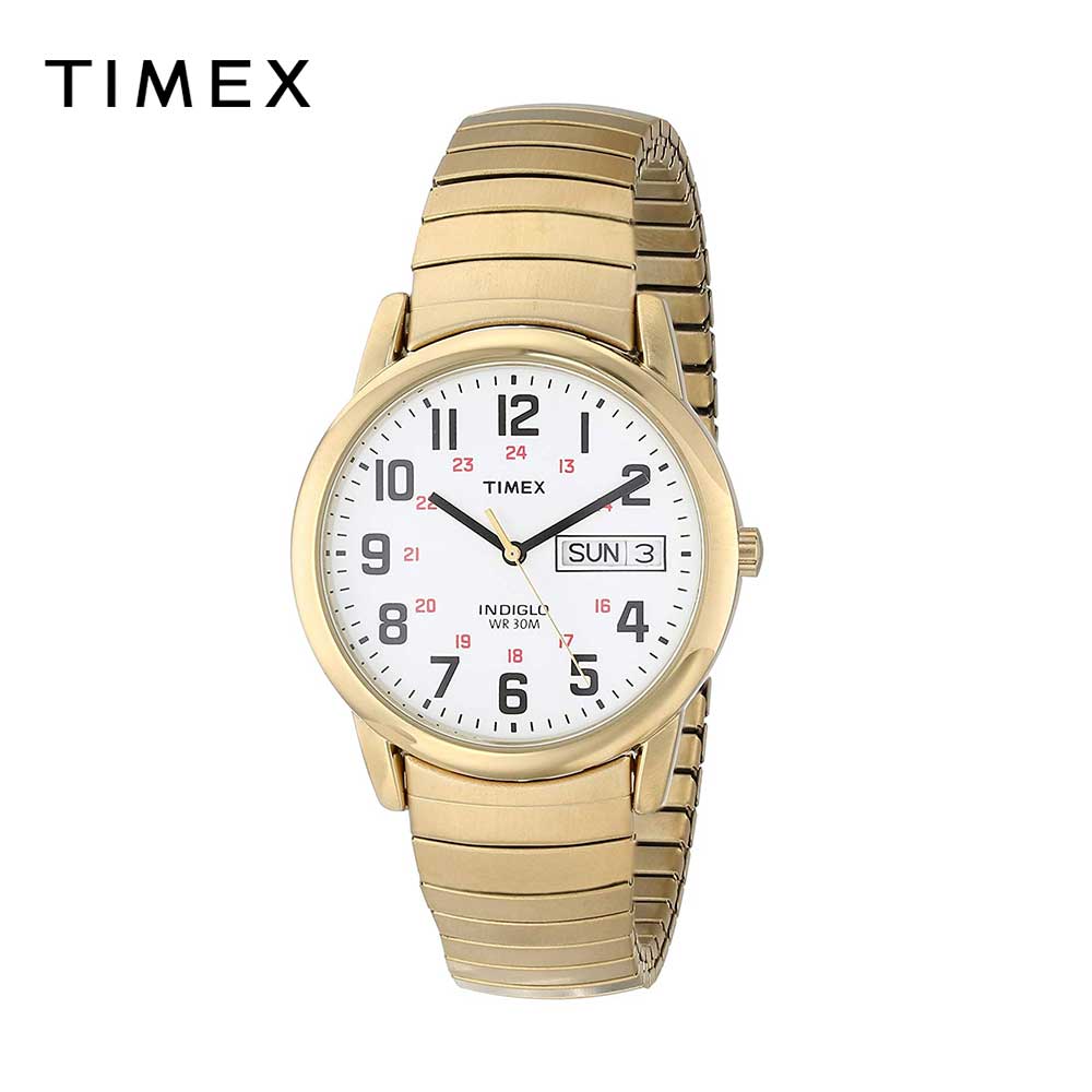 タイメックス 腕時計（メンズ） 当店1年保証 ｜ TIMEX タイメックス 腕時計 イージーリーダー フルサイズ ゴールドブレス T20471 海外モデル リストウォッチ メンズ
