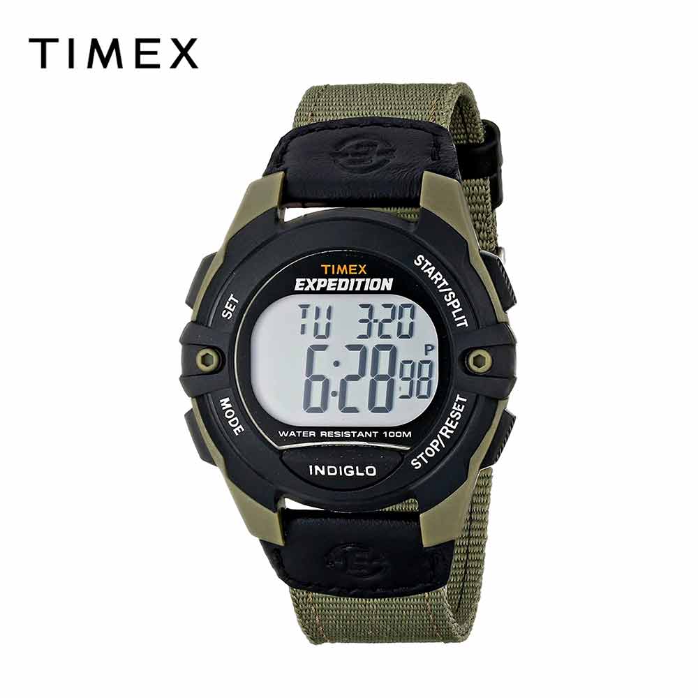 TIMEX ^CbNX Y rv Expedition Classic Digital ChronobO[ / ubN T49993 COfbX1Nۏ