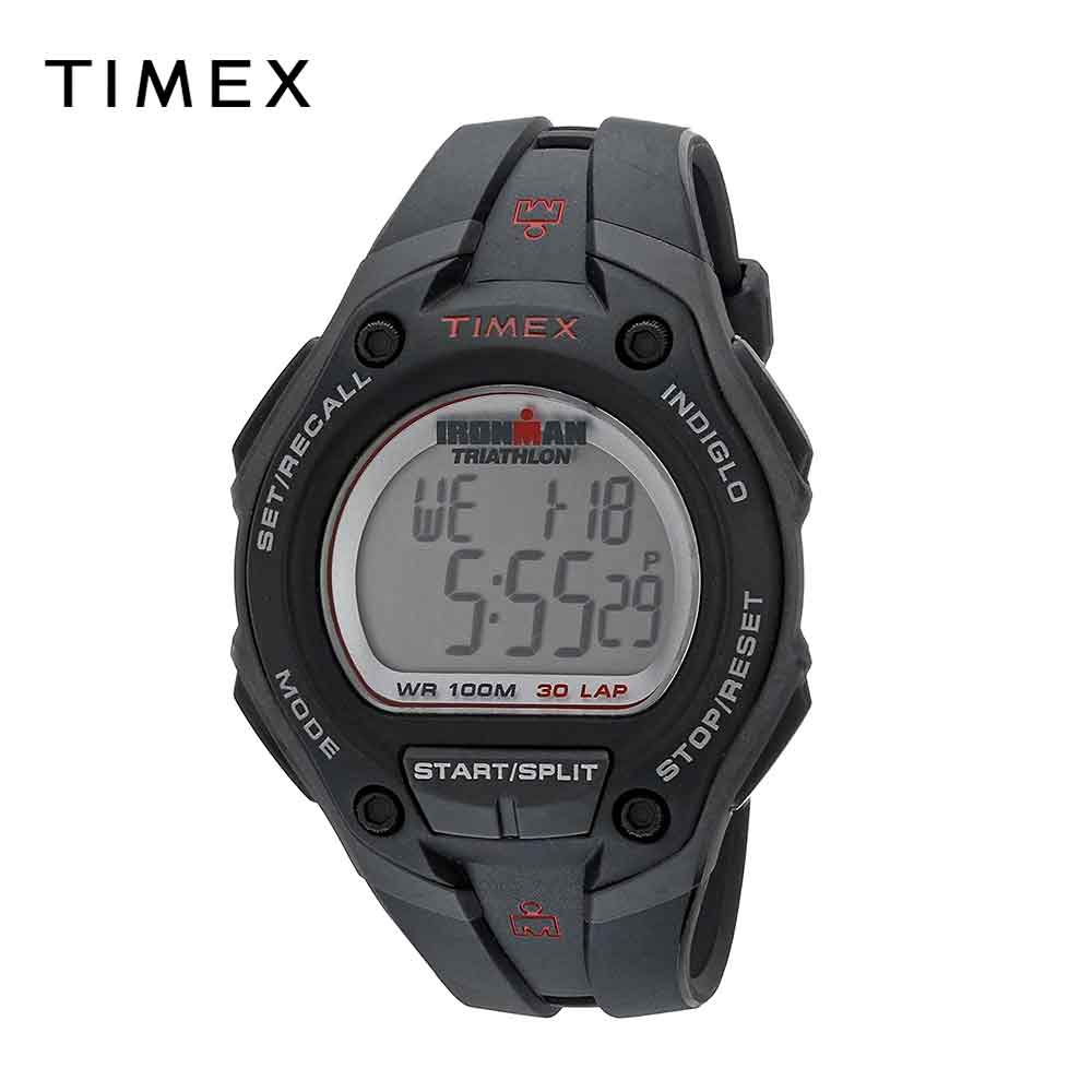 [ TIMEX ^CbNX Y rv IRONMAN Classic 30 OVERSIZED ubN/O[ T5K417 COf X1Nۏ { |Cg