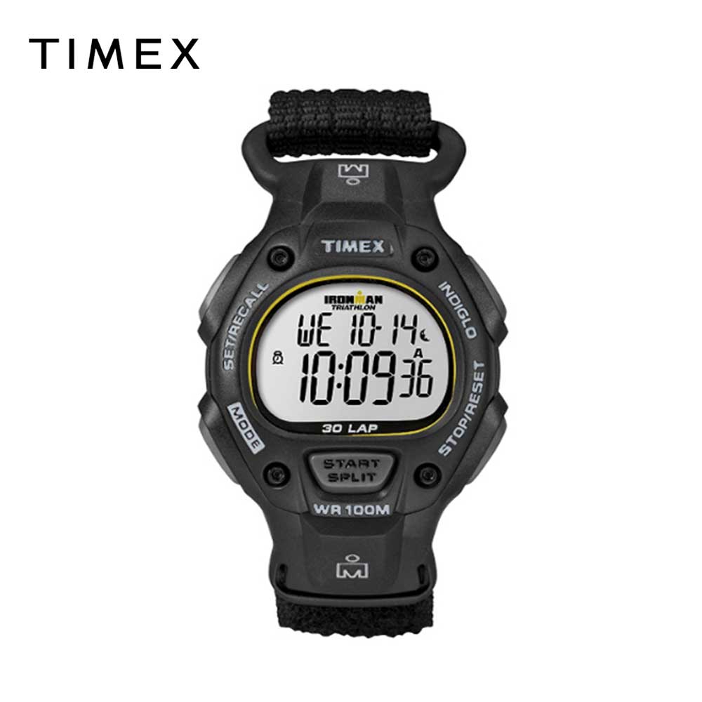 当店1年保証｜TIMEX タイメックス メンズ 腕時計 アイアンマン クラシック 30｜ ブラック/イエロー 38mm T5K693 海外モデル