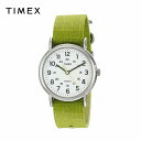 TIMEX タイメックス レディース / メンズ 腕時計 ウィークエンダー WEEKENDER|ライムグリーン / ホワイトダイヤル TW2P65900 海外モ...