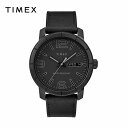 TIMEX タイメックス メンズ 腕時計 Mod 44 レザーストラップ ブラック TW2R64300 海外モデル 当店1年保証