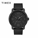 即納 TIMEX タイメックス メンズ 腕時計 Mod 44 レザーストラップ ブラック TW2R64300 海外モデル 当店1年保証