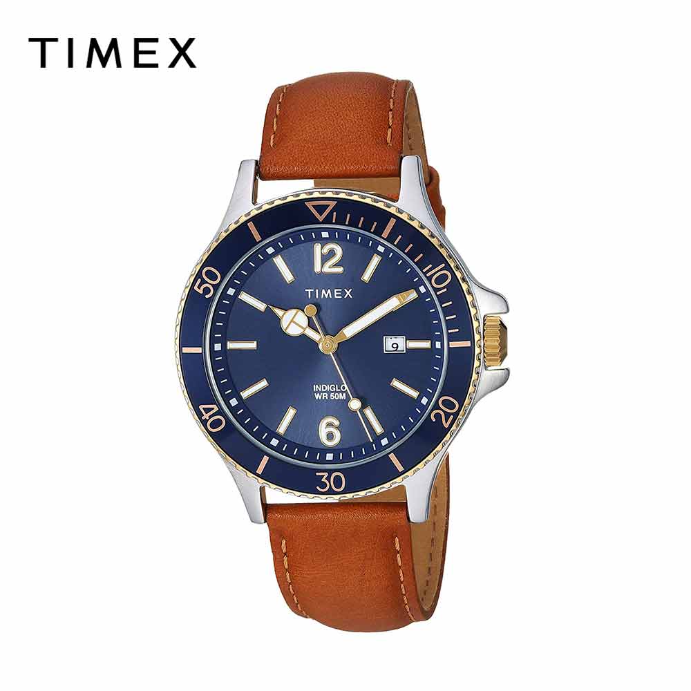 TIMEX ^CbNX Y rv Harborside 42mmb^ / u[ TW2R64500 COfbX1Nۏ