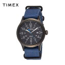 即納 TIMEX タイメックス メンズ 腕時計 Expedition Scout 40 ブルー/ブラック TW4B04800 海外モデル 当店1年保証