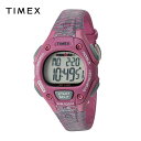 即納 TIMEX タイメックス レディース 腕時計 Ironman Classic 30|ピンク / グレー TW5M07600 海外モデル|当店1年保証