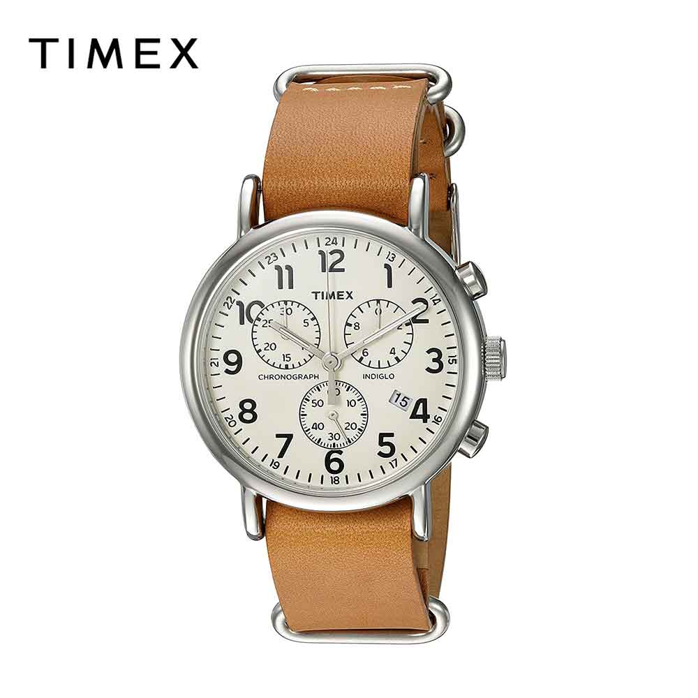 タイメックス TIMEX タイメックス メンズ レディース 腕時計 ウィークエンダー Weekender｜タン x クリーム TWC063500 海外モデル｜当店1年保証