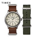 最安値挑戦中 即納 TIMEX タイメックス メンズ 腕時計 Expedition Scout 43 替えバンド付き ブラウン TWG016100 海外モデル 当店1年保証