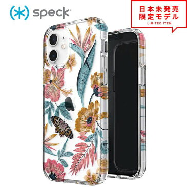 speck スペック iPhone 12/12Pro/12ProMax ケース カバー Presidio Edition クリア/トロピカルフローラル 花柄 日本未発売