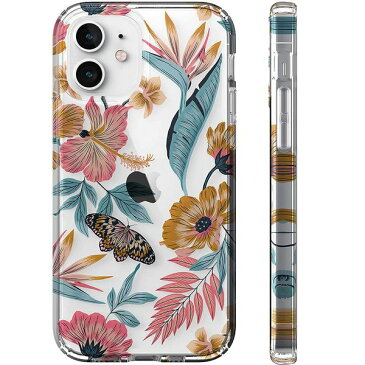 speck スペック iPhone 12/12Pro/12ProMax ケース カバー Presidio Edition クリア/トロピカルフローラル 花柄 日本未発売