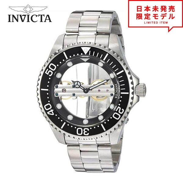 Invicta インヴィクタ メンズ 腕時計 リストウォッチ 24692 ブラック/シルバー 海外限定 時計 日本未発売 当店1年保証 最安値挑戦中!