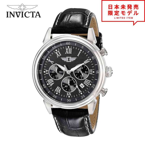 Invicta / インヴィクタ 1837年にスイスで誕生したインヴィクタは現在アメリカを拠点としている腕時計ブランドです。 インパクトのあるビッグフェイス、遊び心を感じさせる独特のデザインはスイスとアメリカのスタイルをうまくミックスさせたものとなっています。 日本未発売の海外限定の腕時計になります！ ●サイズ : メンズ ●品番：90242-001 ●カラー：ブラック ●ケース幅：44mm ●機構 : クォーツ ●安全にお客様にお届けするため2週間〜3週間ほどお時間を頂戴しております。 ●当店1年保証で安心のお買い物をお楽しみください。 ※海外輸入品の為、付属、ボックスに多少の擦れや凹み、痛みがある場合がございます。 ※海外製品のため日本語取説はありません。 ※製品の一部や付属ボックスは生産時期により変更になる場合があります。 ※ご購入前に必ず当店の「お買い物ガイド」をご確認の上ご注文よろしくお願いいたします。 メンズ レディース 日本未発売 正規品 腕時計 リストウォッチ うで時計 オシャレ 送料無料 おうち時間 セール ポイント消化 誕生日 母の日 父の日 敬老の日 ハロウィン クリスマス プレゼント ギフト