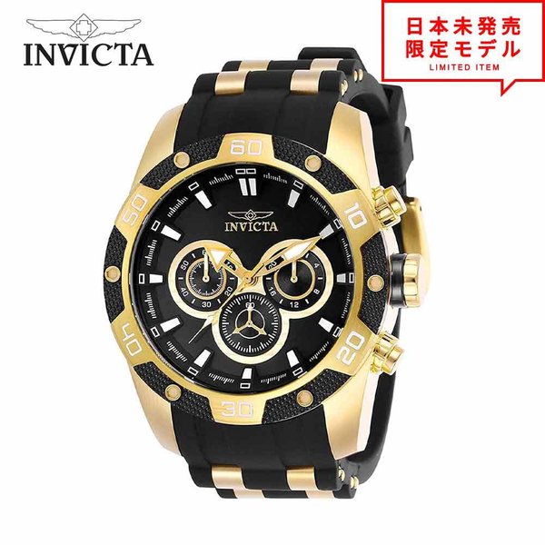 最安値挑戦中！ Invicta インヴィクタ メンズ 腕時計 リストウォッチ 25835 ブラック 海外限定 時計 日本未発売 当店1年保証 1