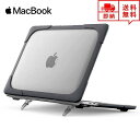 即納 MacBook Pro 13インチ ケース カバー ブラック Apple アップル マックブック プロ ハードケース シェルカバー 折りたたみ式タンド付き...