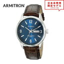最安値挑戦中! ARMITRON アーミトロン メンズ 腕時計 リストウォッチ 20/5048NVSVBN ブラウン/シルバー/ネイビーブルー 海外限定 時計 ...
