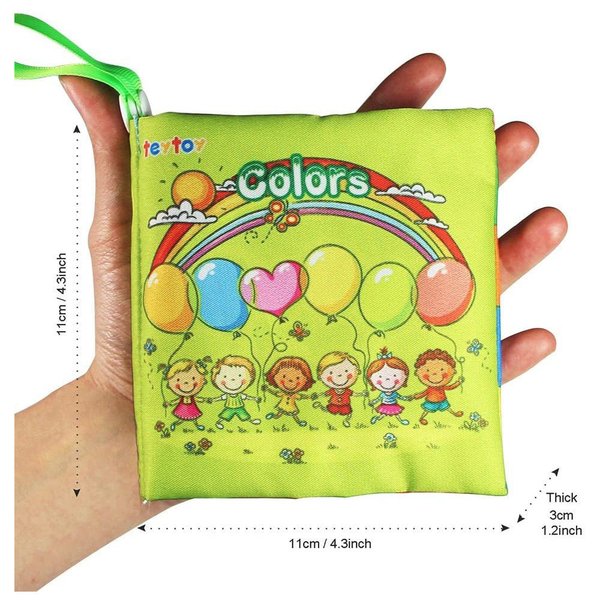ベビートイ セット 6点 シェイプ カラー ベビーブック ソフトブック キッズ 0歳から遊べる おもちゃ 玩具 赤ちゃん 子供 楽器玩具 知育 日本未発売