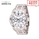 Invicta インヴィクタ メンズ 腕時計 リストウォッチ 0071 シルバー/ホワイト 海外限定 時計 日本未発売 当店1年保証 最安値挑戦中!