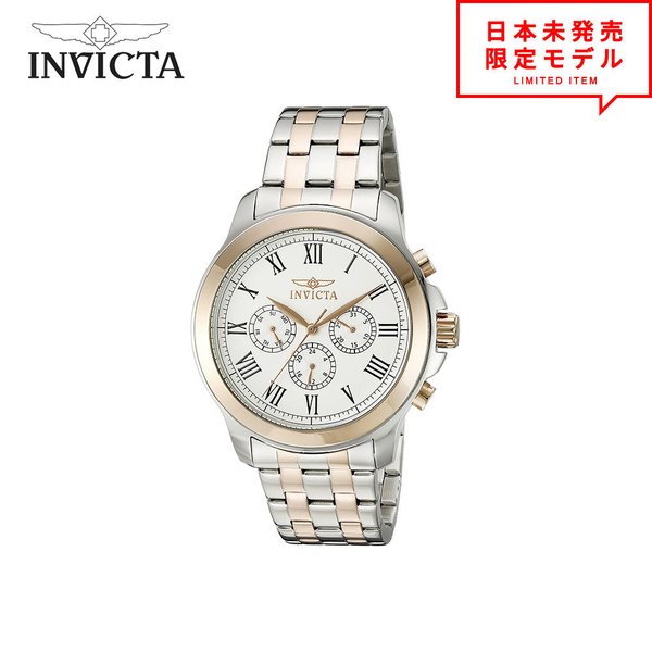 楽天最安値挑戦中！ Invicta インヴィクタ メンズ 腕時計 リストウォッチ 21660 ゴールド/シルバー 海外限定 時計 日本未発売 当店1年保証
