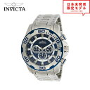 Invicta インヴィクタ メンズ 腕時計 リストウォッチ 22319 ブルー/シルバー 海外限定 時計 日本未発売 当店1年保証 最安値挑戦中!