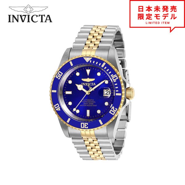 Invicta インヴィクタ メンズ 腕時計 リストウォッチ 29182 ブルー/ゴールド/シルバー 海外限定 時計 日本未発売 当店1年保証 最安値挑戦中！