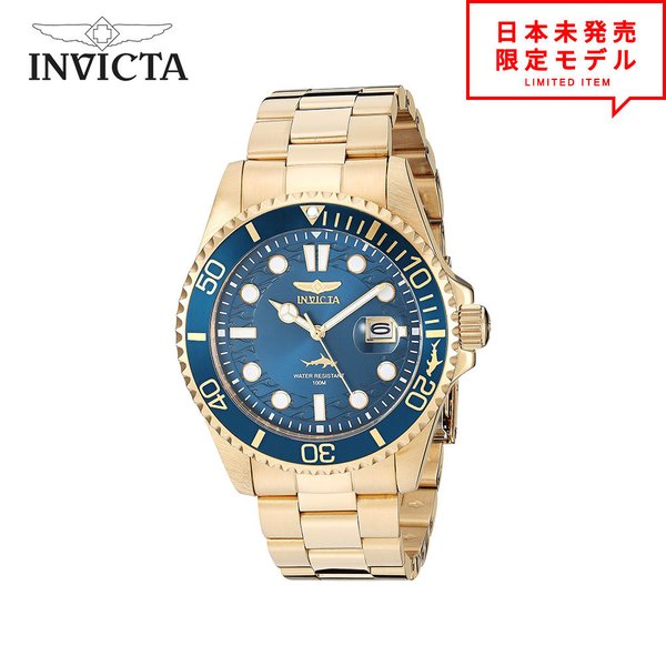Invicta インヴィクタ メンズ 腕時計 リストウォッチ 30024 ブルー/ゴールド 海外限定 時計 日本未発売 当店1年保証 最安値挑戦中!
