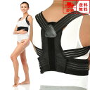 即納 背筋 姿勢 猫背 補正ベルト 矯正ベルト S/M/L/XL 大人用 男性 女性 サポーター 猫背改善 姿勢改善 歪み予防 矯正