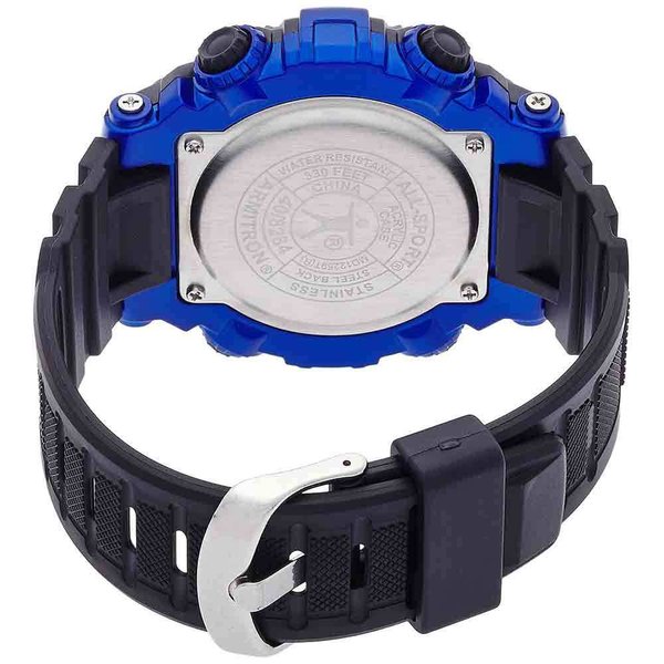 最安値挑戦中！ ARMITRON アーミトロン メンズ 腕時計 リストウォッチ 40/8284BLU ブラック/ブルー 海外限定 時計 日本未発売 当店1年保証