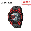 ARMITRON アーミトロン メンズ 腕時計 リストウォッチ 40/8384RED ブラック/レッド 海外限定 時計 日本未発売 当店1年保証 最安値挑戦中!
