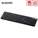 即納 無線 ワイヤレス キーボード Bluetooth メンブレン式 フルサイズ ブラック ワイヤレスキーボード デスクトップパソコン/ノートパソコン