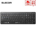 即納 無線 ワイヤレス キーボード Bluetooth フルサイズ ブラック パンタグラフ ワイヤレスキーボード デスクトップパソコン/ノートパソコン