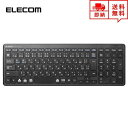 即納 無線 ワイヤレス キーボード USBレシーバー接続 フルサイズ ブラック パンタグラフ デスクトップパソコン/ノートパソコン